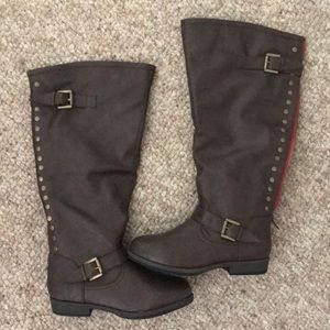 New without box Tall brown boots